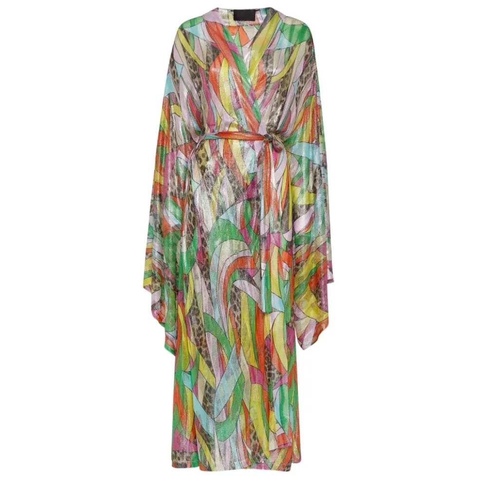 Strikket Lurex Kaftan