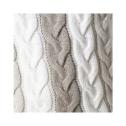 Strikket sweater med rullekrave