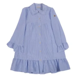 Striped Shirt Dress