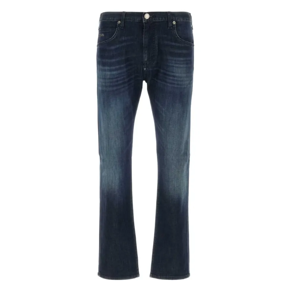 Stræk denim jeans til mænd