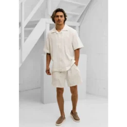 Struktureret Dobby Vævet Zomerset