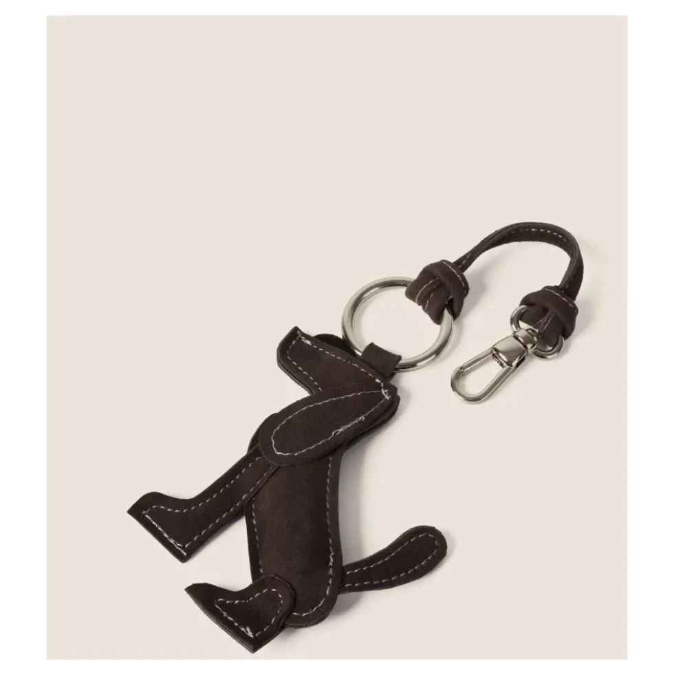 Suede Poodle Taskevedhæng