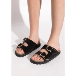 Suede slides Kapalua