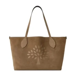 Suede Tree Tote