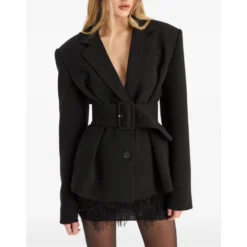 Suiting Belted Blazer
