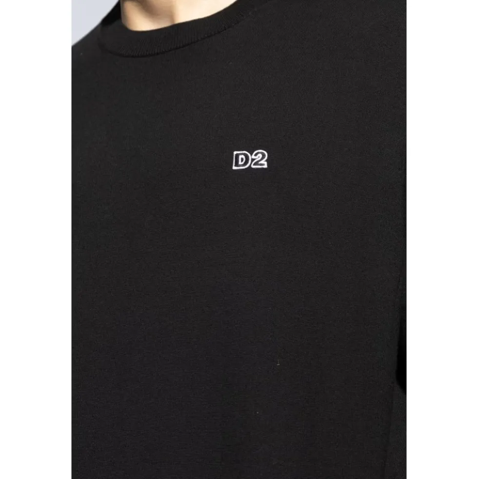 Sweater med logo