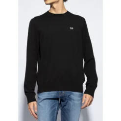 Sweater med logo