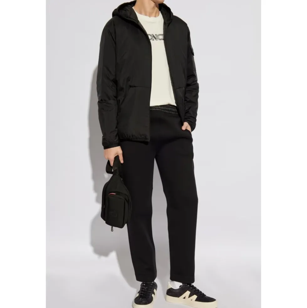 Sweatpants med logo patch