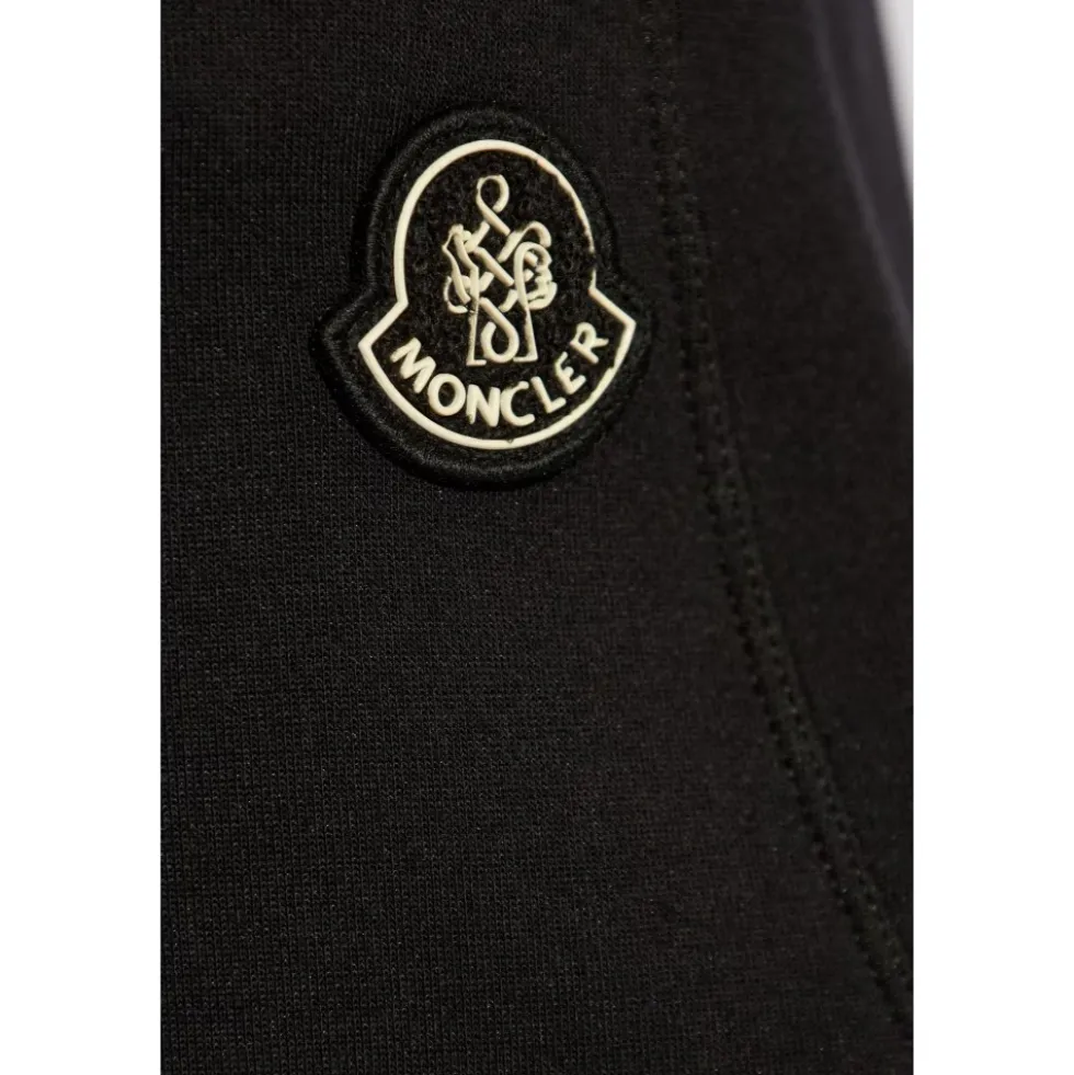 Sweatpants med logo patch