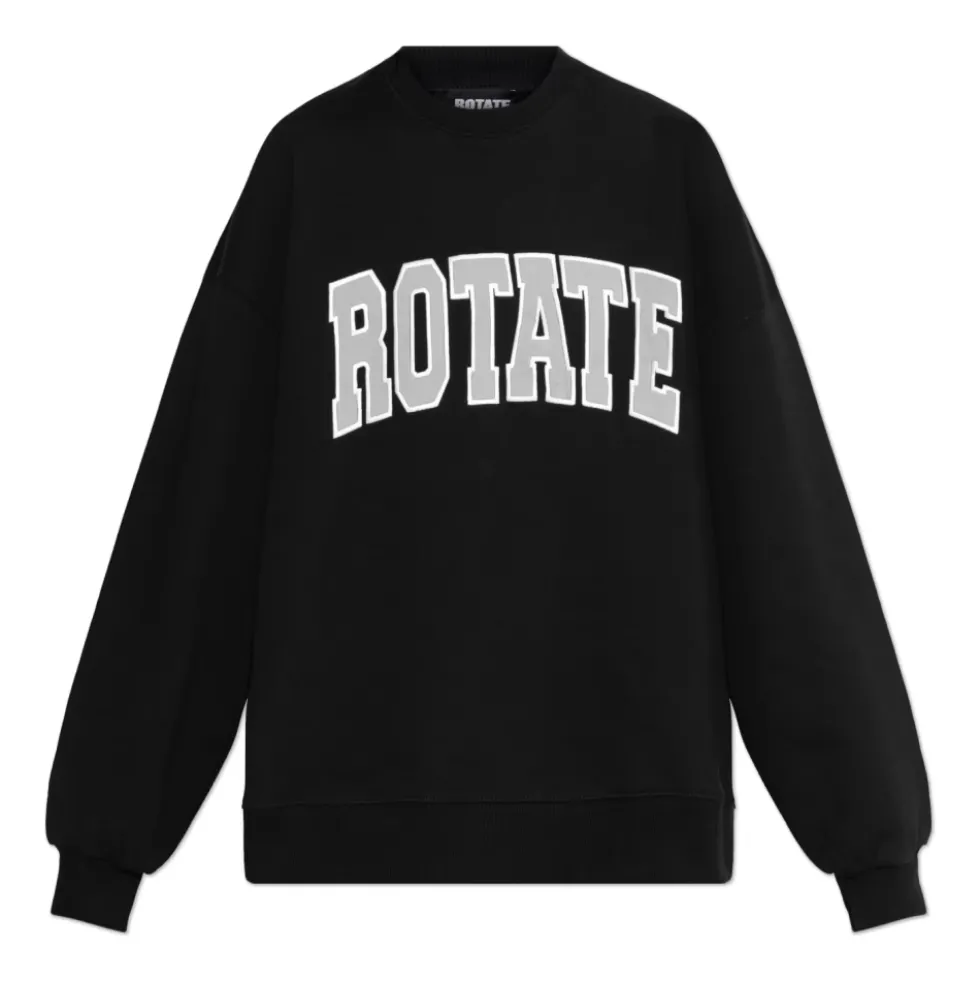 Sweatshirt med logo
