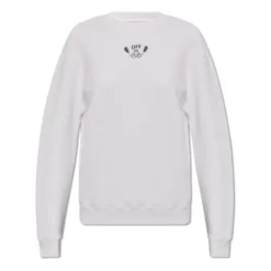 Sweatshirt med logo