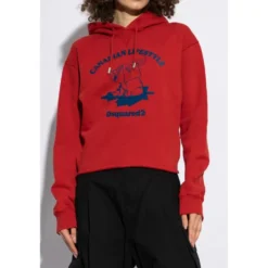 Sweatshirt med logo