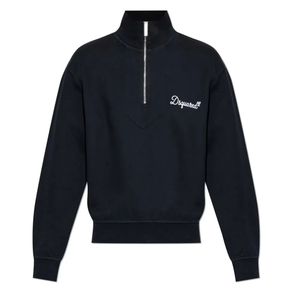 Sweatshirt med logo