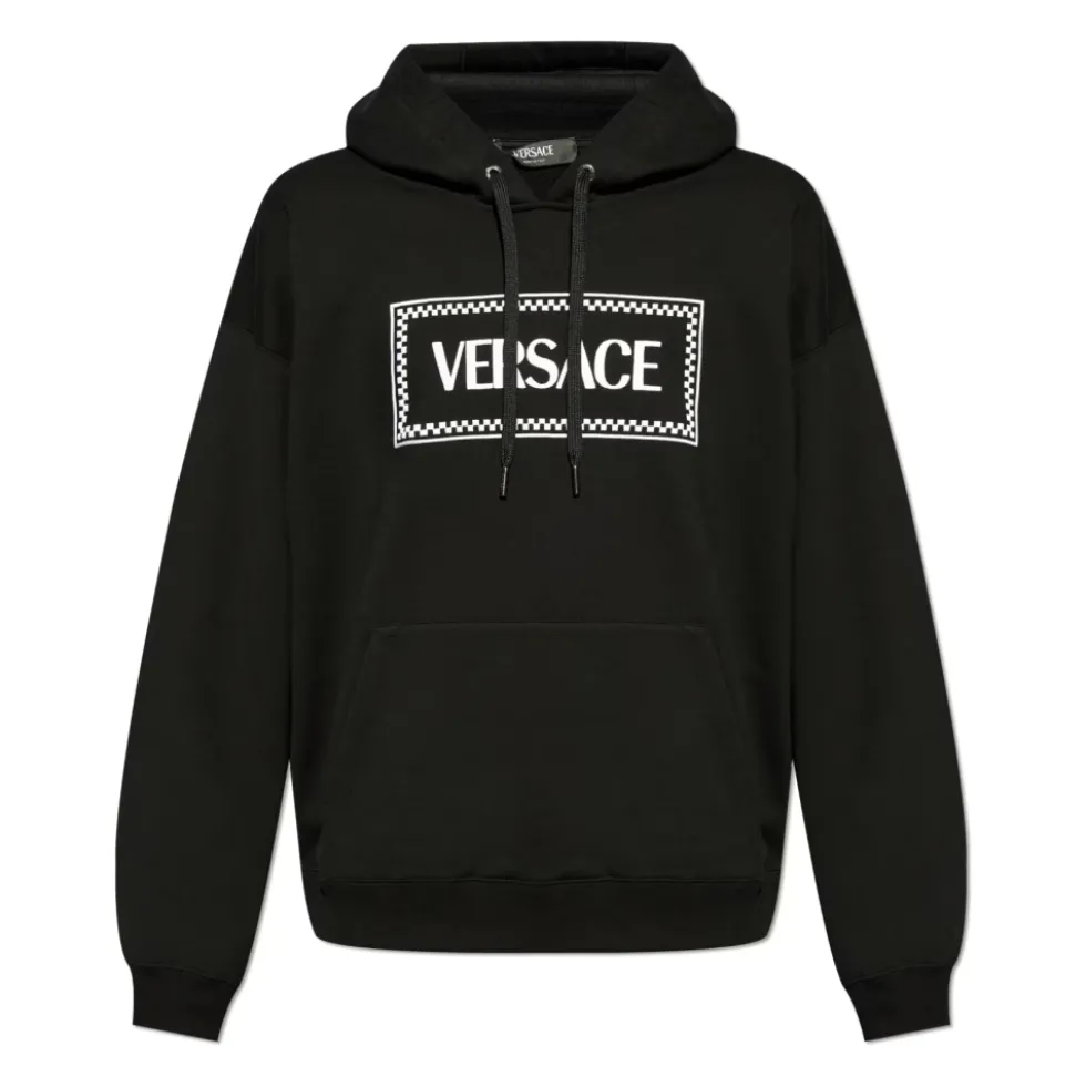 Sweatshirt med logo