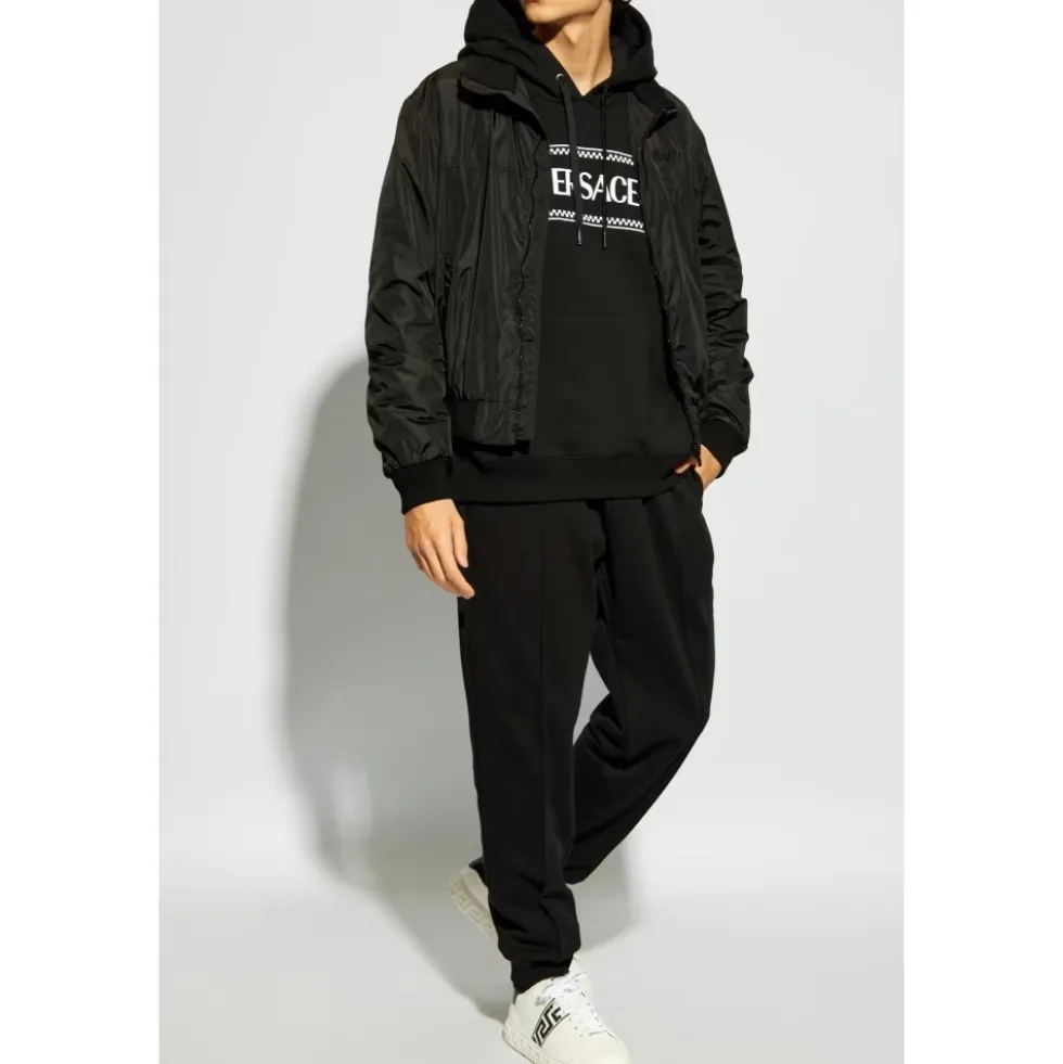 Sweatshirt med logo