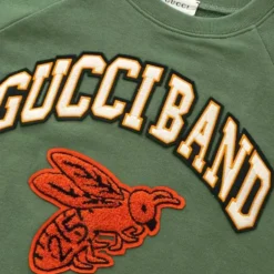 Sweatshirt med logo detalje