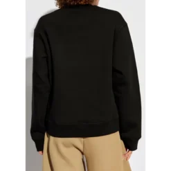 Sweatshirt med trykt logo