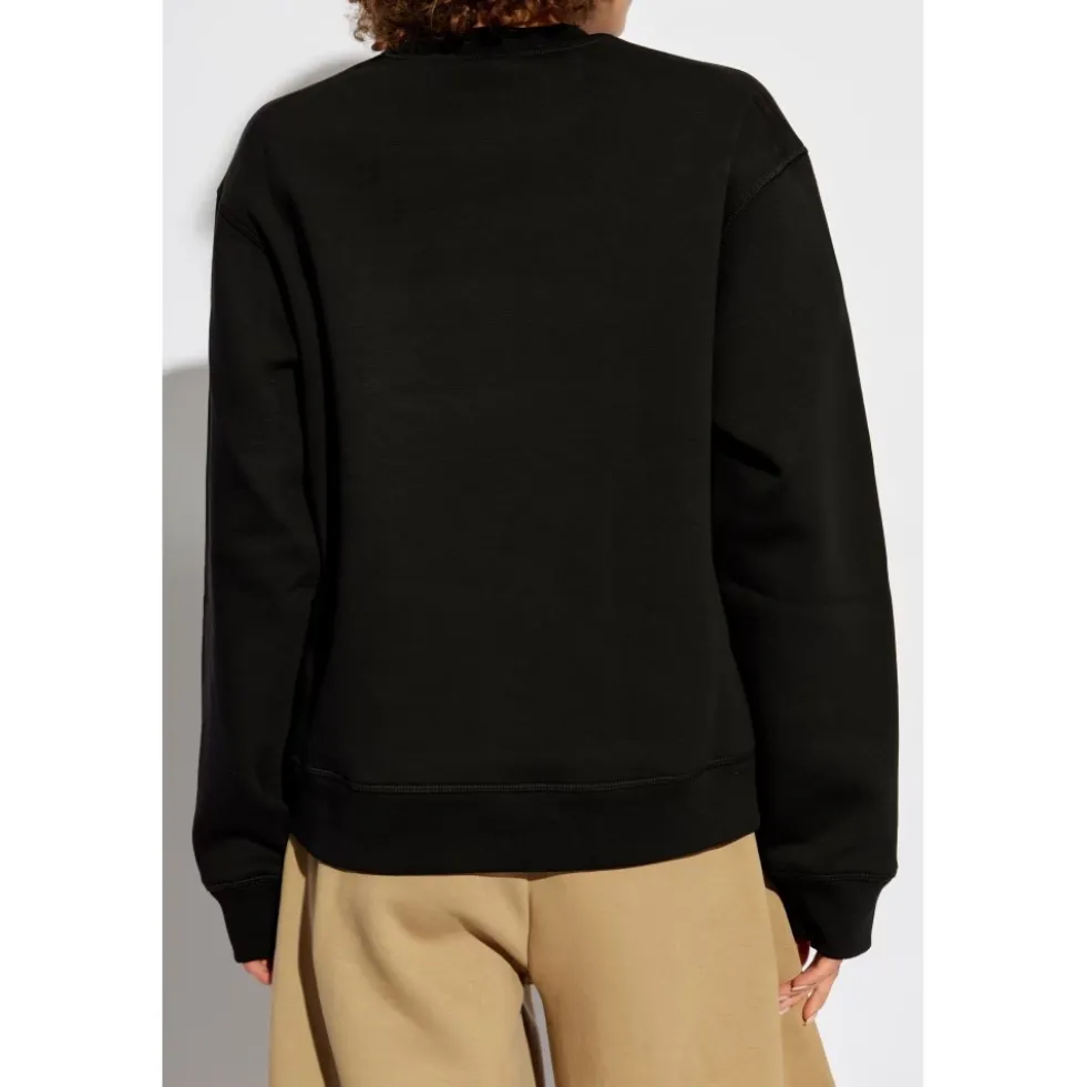 Sweatshirt med trykt logo