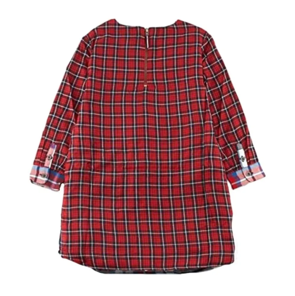 Tartan Patch Kjole