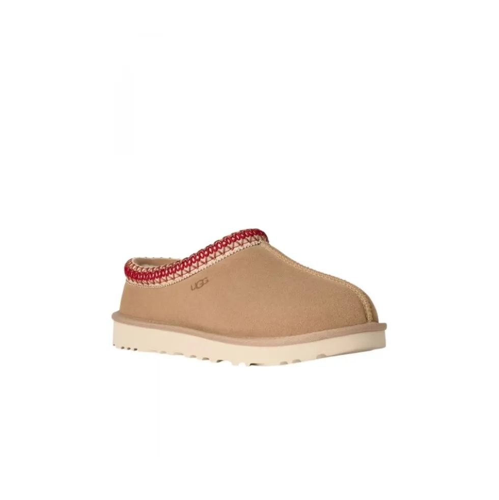 Tasman II Slippers Sand / Dark Cherry