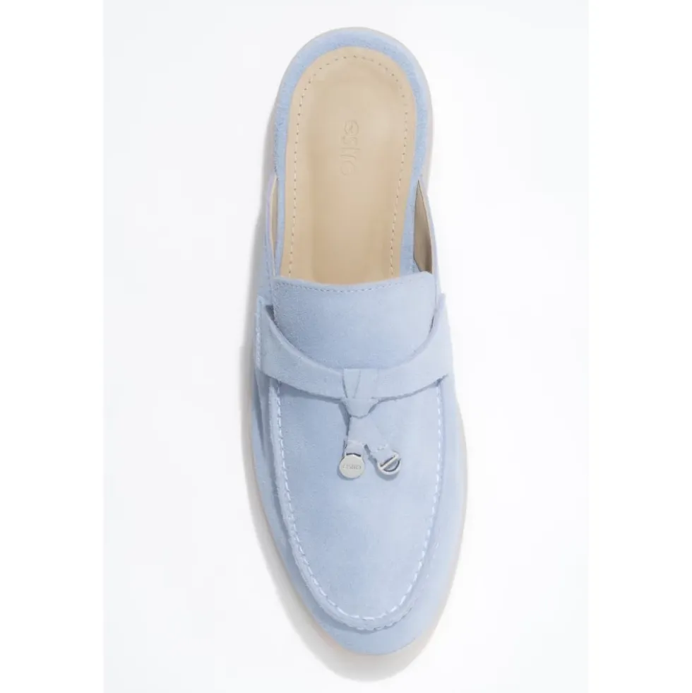 Tassel Velour Mules