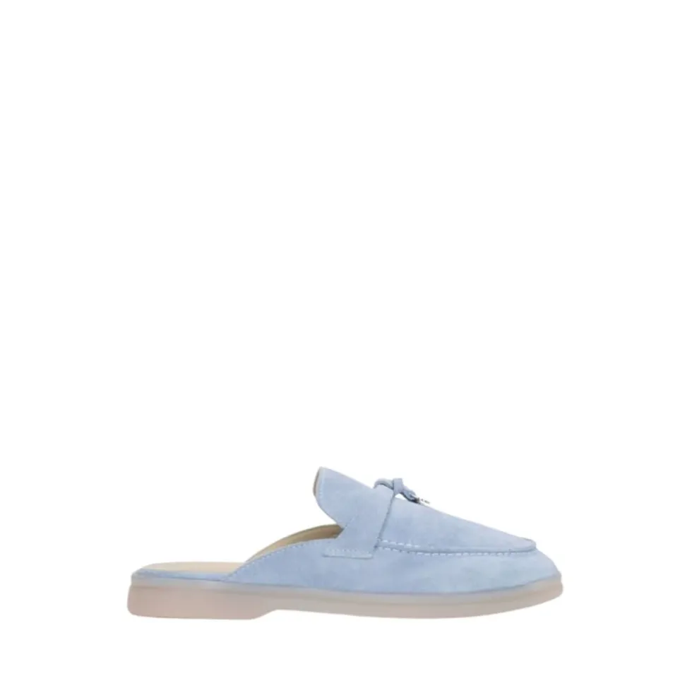 Tassel Velour Mules