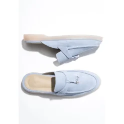 Tassel Velour Mules
