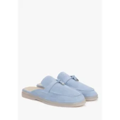 Tassel Velour Mules