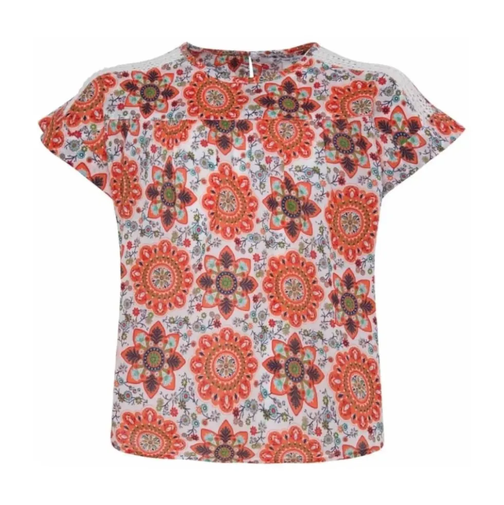 Tatiana Blomstret Bluse