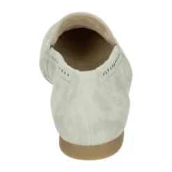Taupe Ruskind Slip-Ons med G Bredde