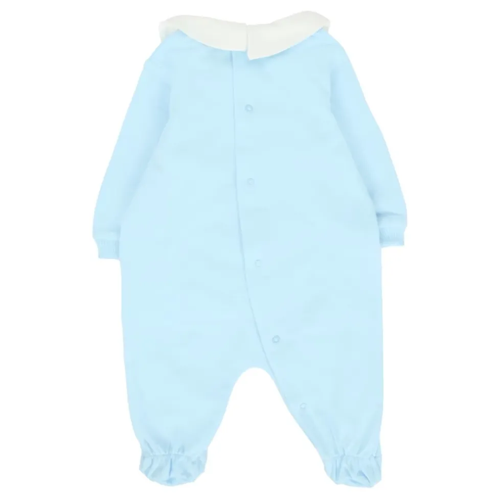 Teddy Bear Rompers i lyseblå