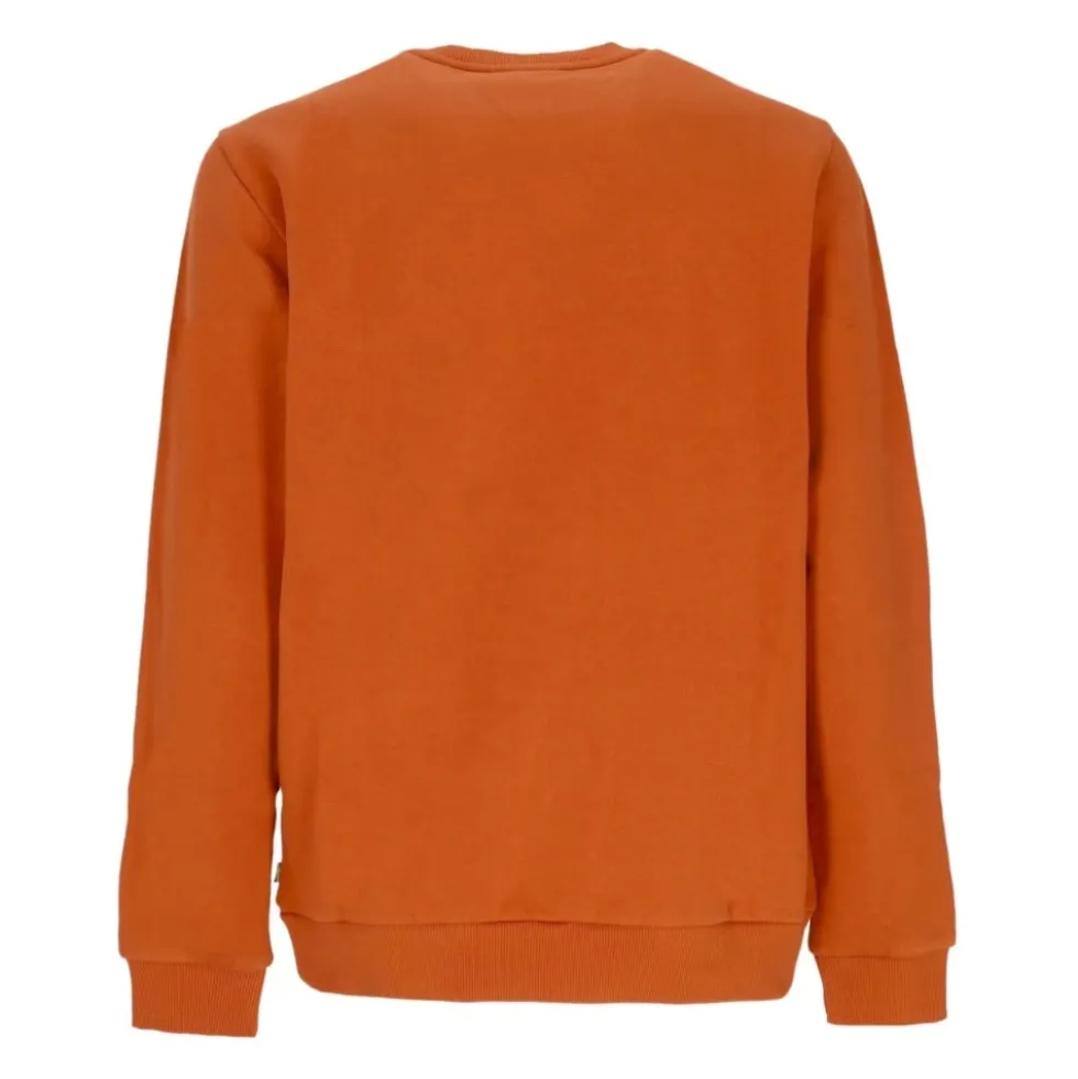 Terracotta Brown Logo Crewneck Sweatshirt