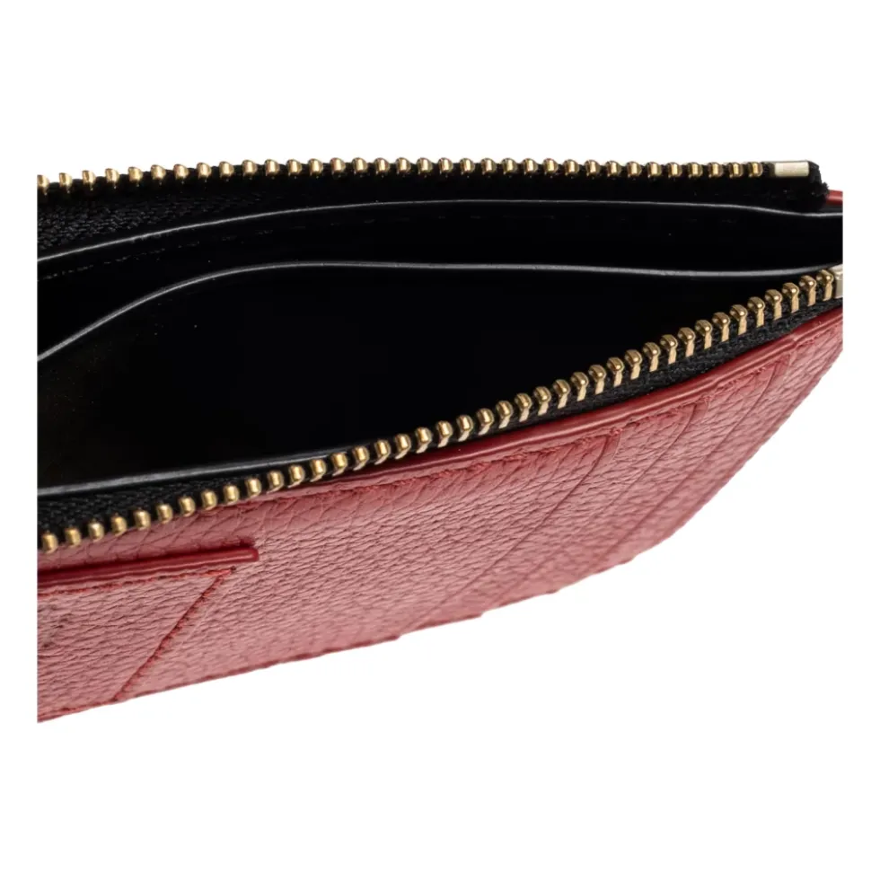 The Leather Top Zip Multi Wallet