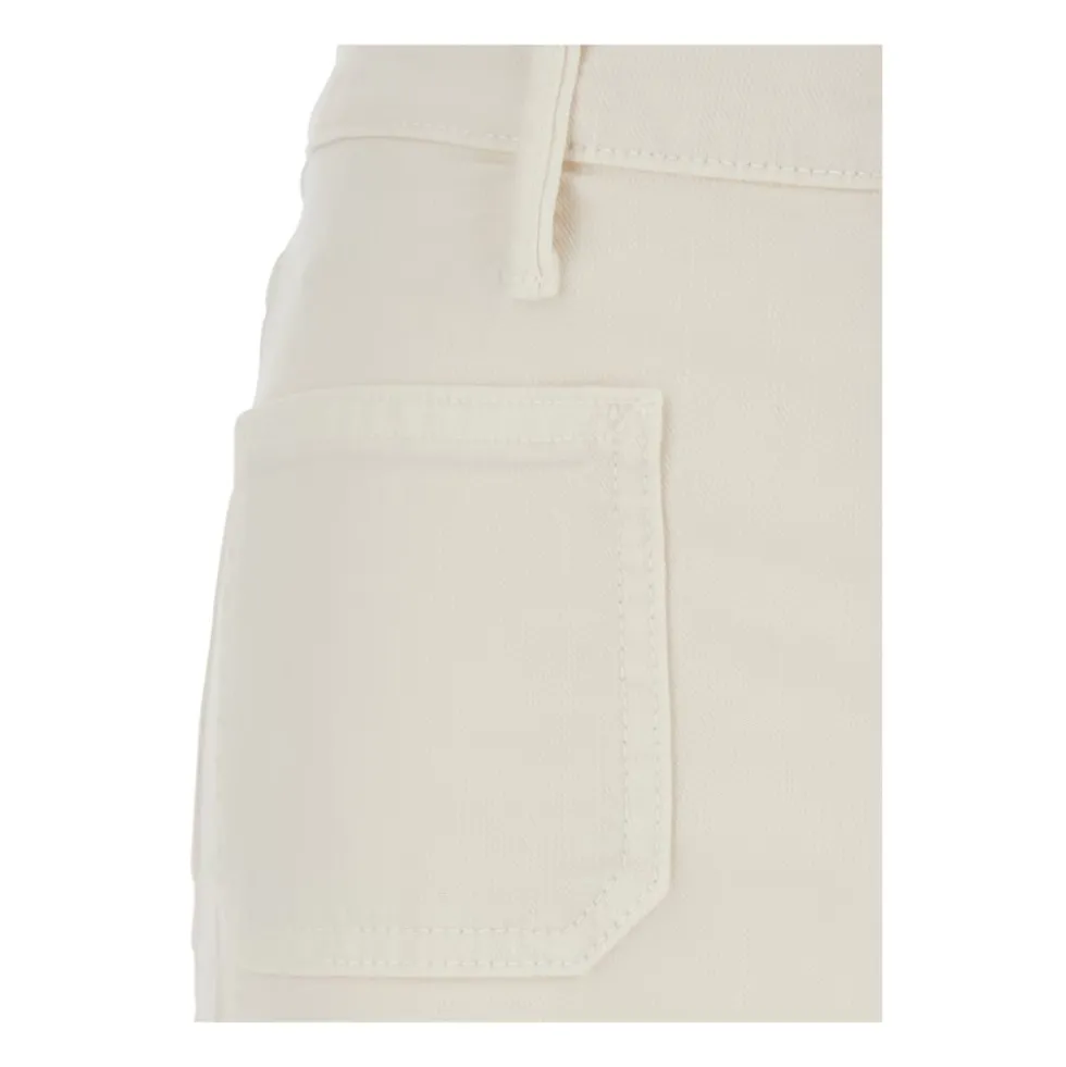 The Patch Pocket Twister Fray Jeans