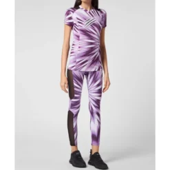 Tie-dye T-shirt Rund Hals SS Scratch