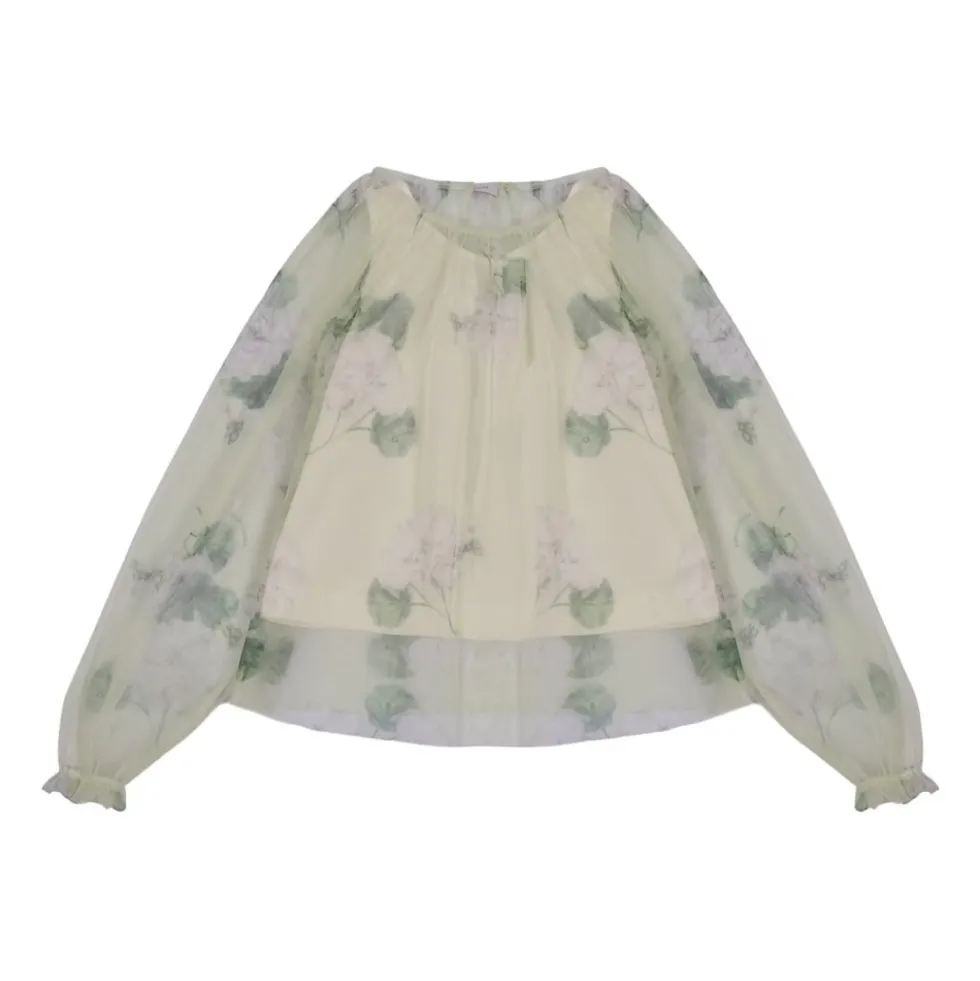 Top Tulle Foderato Tulle
