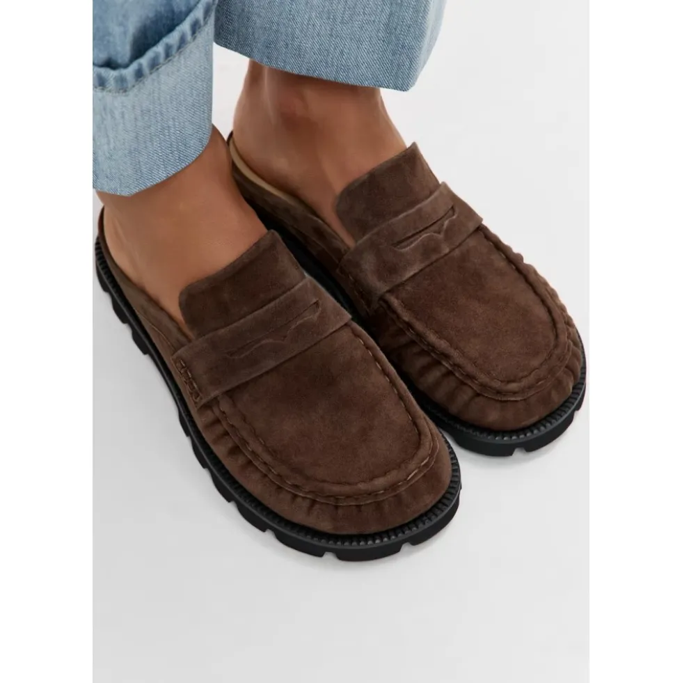 Trail Ease Suede Mules