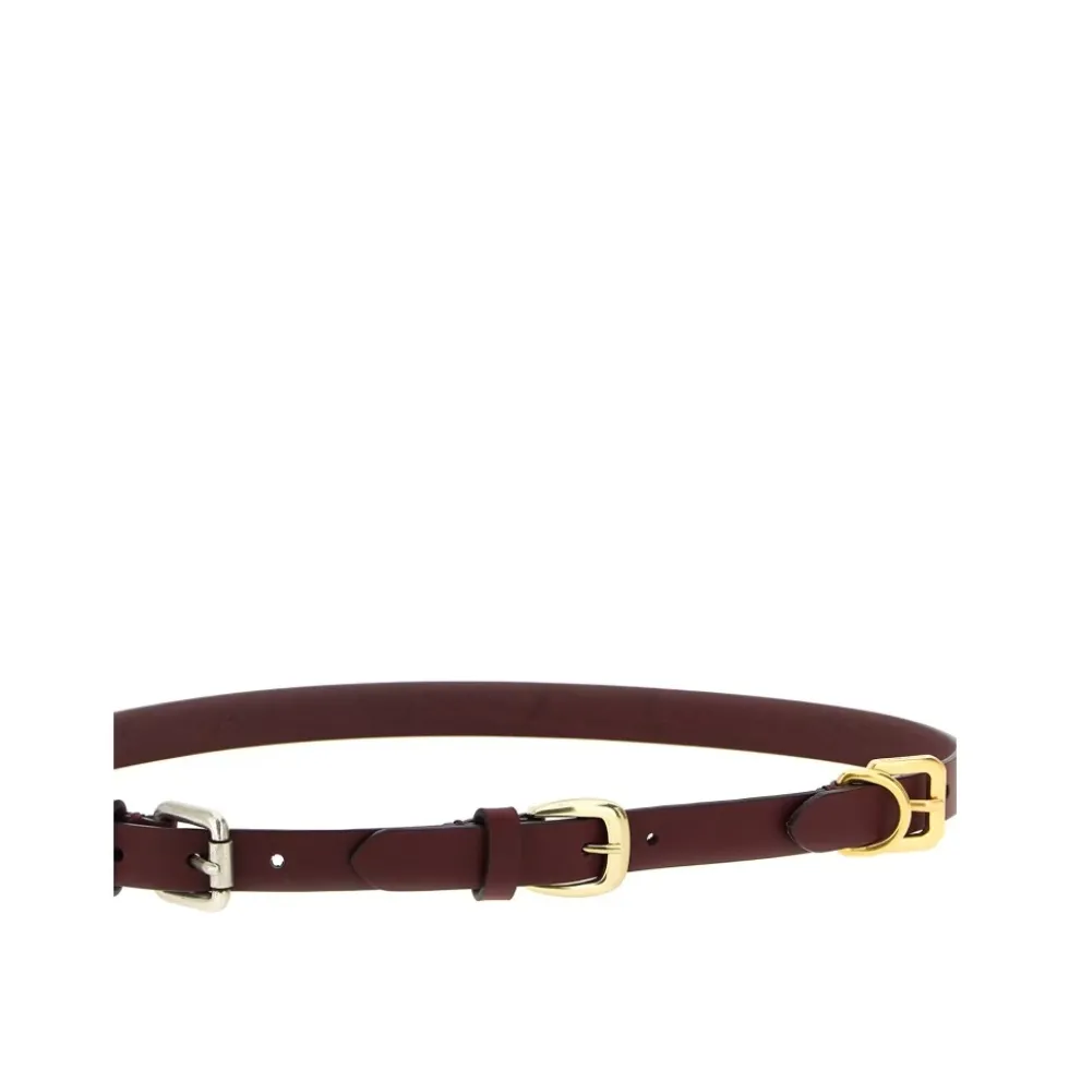 Triple Buckle Belt