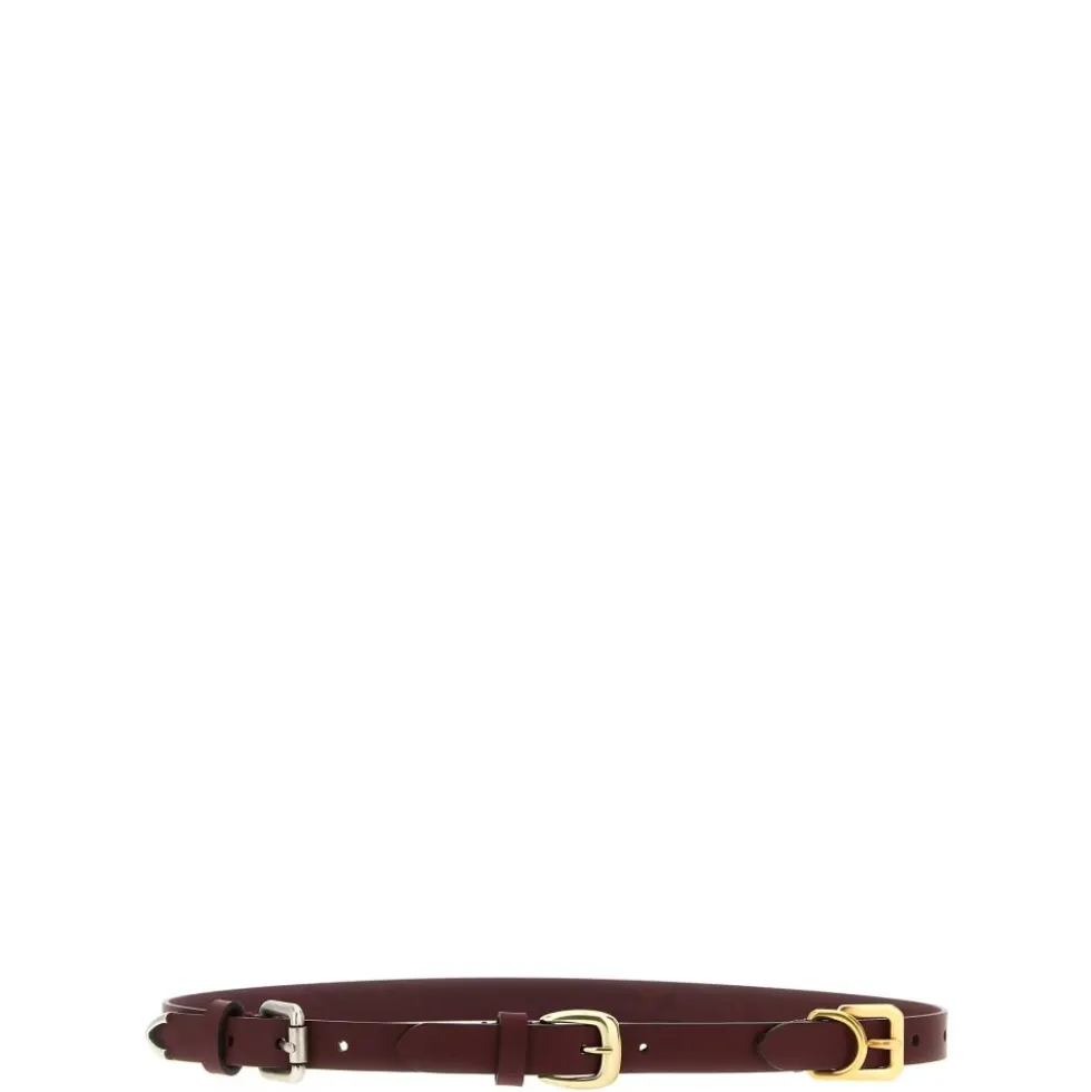 Triple Buckle Belt