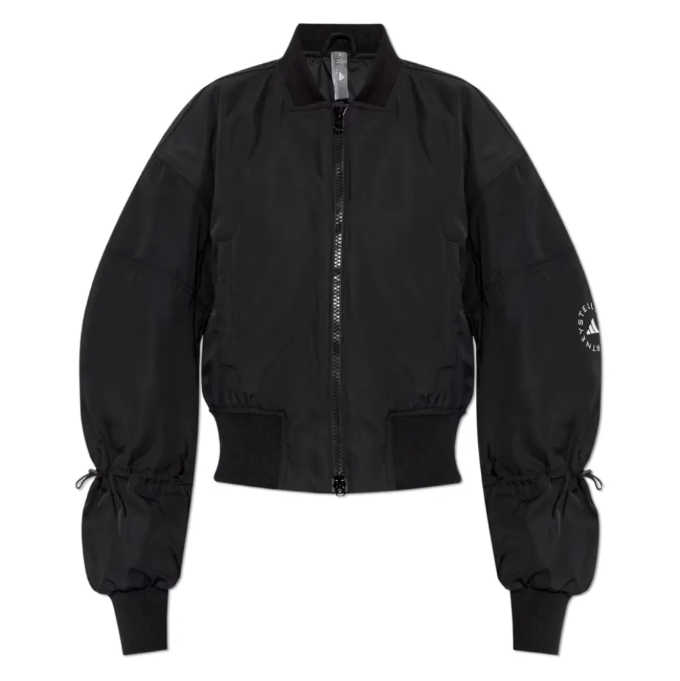 TrueNature Woven Bomber Cropped Jakke