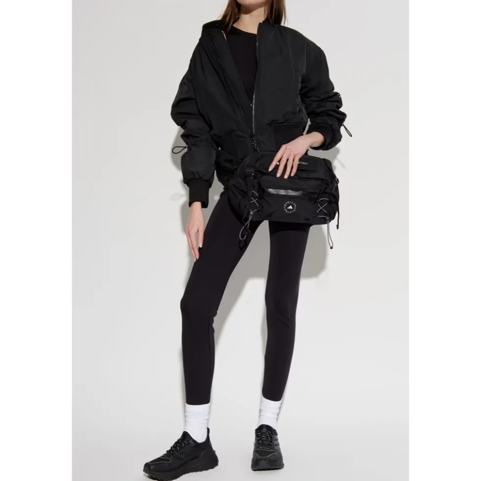 TrueNature Woven Bomber Cropped Jakke