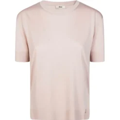 T-Shirt Con Bordi Continui