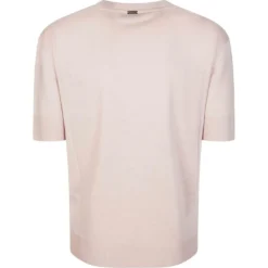 T-Shirt Con Bordi Continui