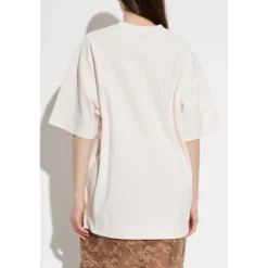 T-shirt med broderet logo