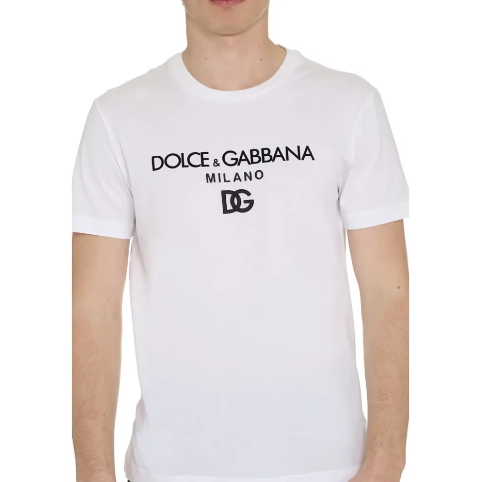 T-shirt med broderi