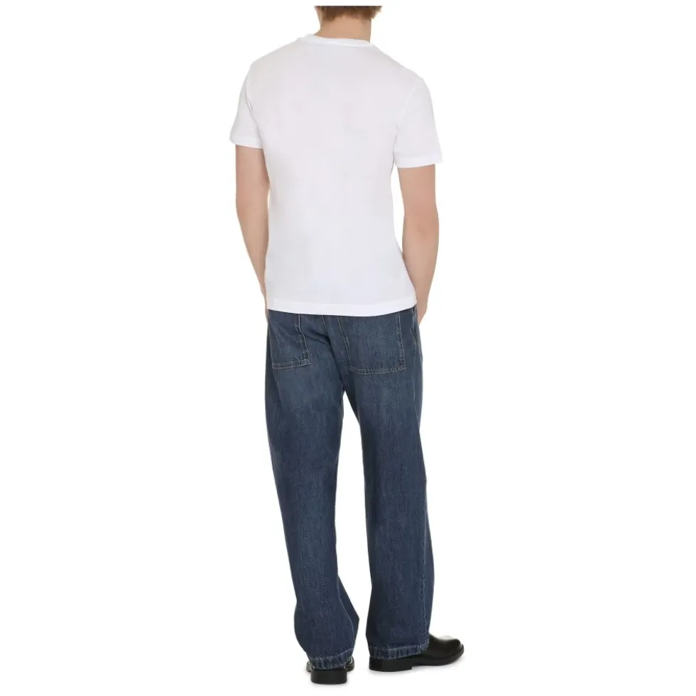 T-shirt med broderi