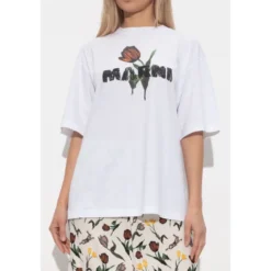 T-shirt med logo