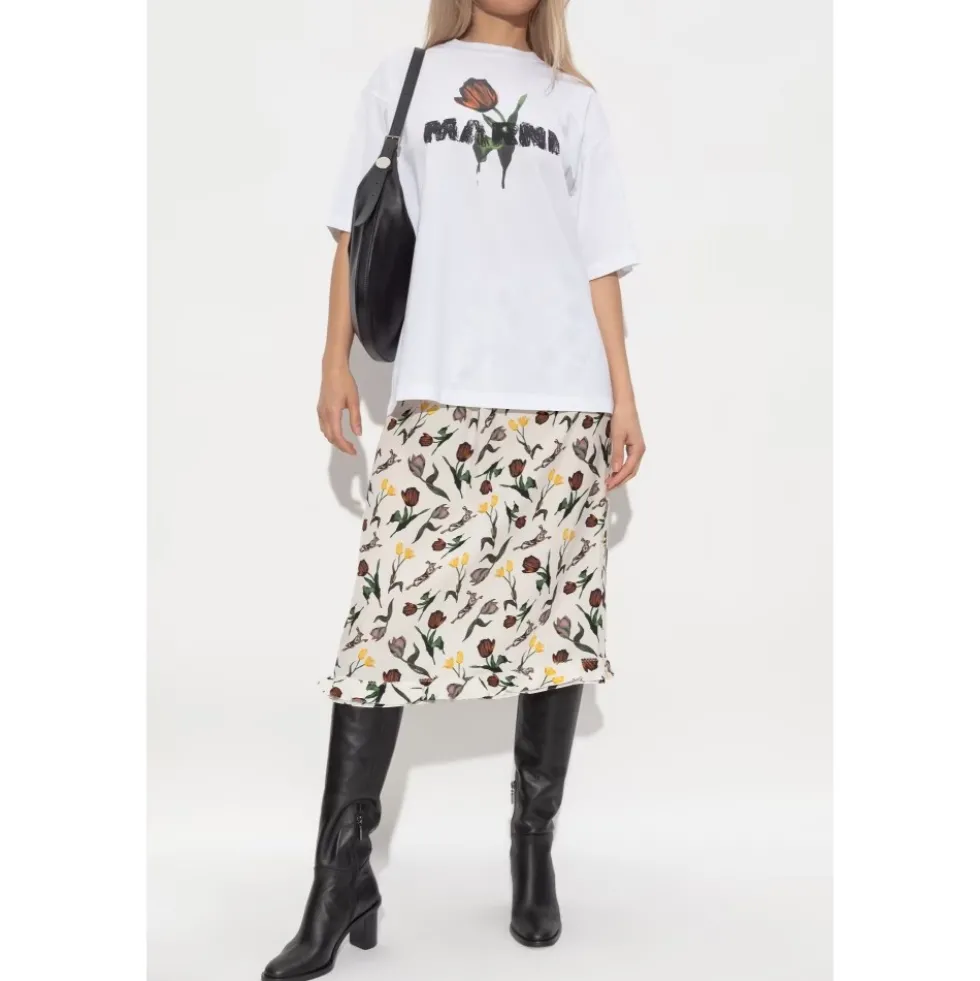 T-shirt med logo