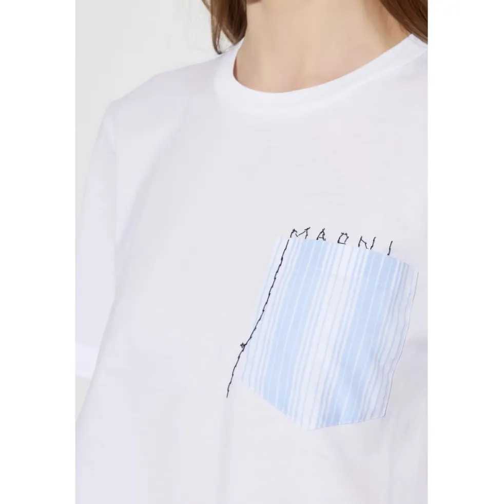 T-shirt med lomme