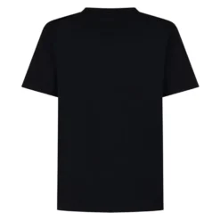 T-shirt med præget logo